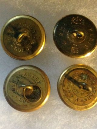 Civil War Naval Imported Coat Size Buttons 3