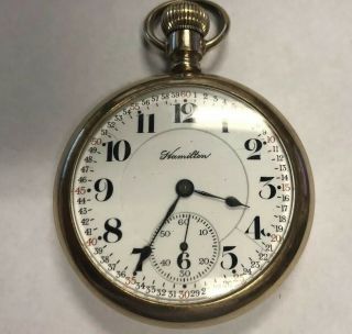 Hamilton Model 1 Pocket Watch Circa 1911