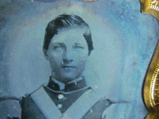 young Civil War soldier ambrotype photograph 2