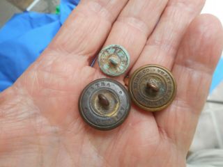 Civil War Union Yankee Coat Buttons Infantry & Cavalry 3