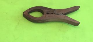 Wood Spring Loaded Clamp.  Item: 9685b