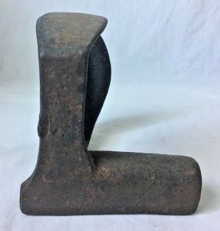 Cast Iron Cobbler Anvil Shoe Last Repair Primitive Doorstop Antique Boot 5