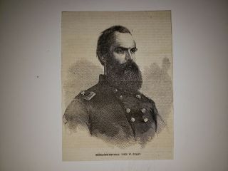 Brigadier General John W.  Geary Civil War 1864 Harper 