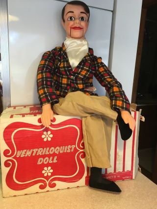Vintage Juro Jimmy Nelson ' s Danny O ' Day Ventriloquist Dummy 28” With Farke 4