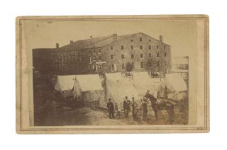 Early Civil War Cdv Of Richmond 