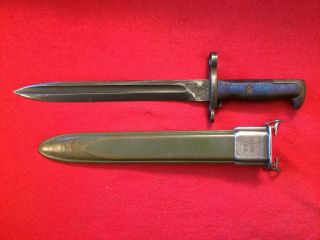 Us M1 Garand Bayonet Wt Wilde Tool