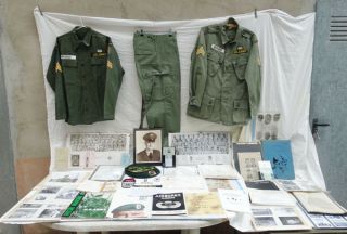 Green Beret S.  F.  Veteran Documented Grouping