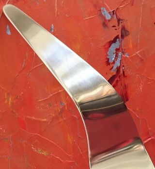 Georg Jensen Cake/pie Knife/server - Stainless Steel /danish Modern - Arne Jacobsen