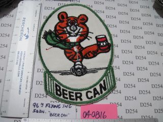 Usaf Air Force Patch 96th 97th Flying Training Squadron Williams Afb Beer Can Az