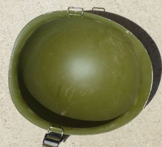 US Military Post Vietnam Era M1 Helmet 8470 - 00 - 153 - 6671 Steinberg Bros 3