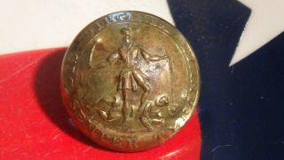 Non Dug Civil War Confederate Virginia State Seal Coat Button Rmdc