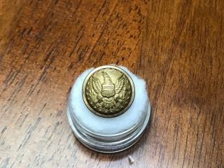 Gilted Brass Union Civil War Staff Officers Coat Button