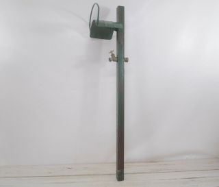 Vintage Brass Water Spigot Hose Hanger Pole Water Faucet Water Valve Faucet