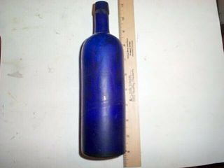 Vicksburg Civil War Dug Relic Soldiers Camp Crude Blue Bottle Rc&a York