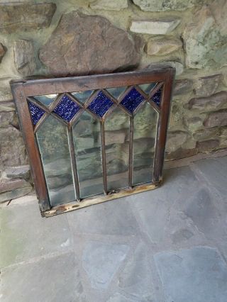 Antique Stained Glass Window From A Lehigh Valley (pa) Inn Circa 1900