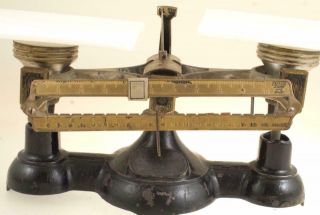 Antique Ohaus Double Beam 2kg Laboratory Scale Circa 1930 Ref: 3153v