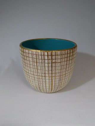 Raymor Seta Bowl Aldo Londi Bitossi Vtg Mid Century Modern Italian Art Pottery