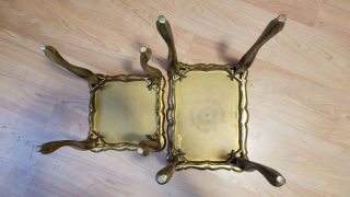 Vintage Italian Nesting Tables Made in Italy Set of Two 4