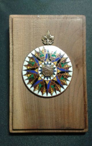 Rare Militar Crest With Badge Navy Hidrographic Institute - Portugal Navy