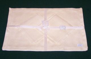4 Classic Vintage Irish Linen Placemats,  Napkins,  Ex.  Cond. ,  C1950