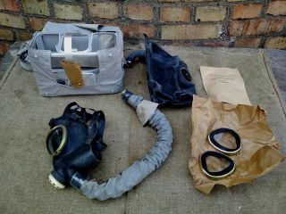 Rare Vintage Ussr Army Military Gas Mask