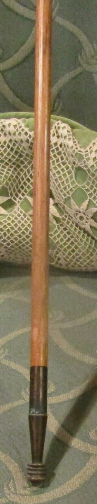 Antique Civil War Era Wooden Ramrod,  50 " Long,  Authentic Gun Cleaning Rod