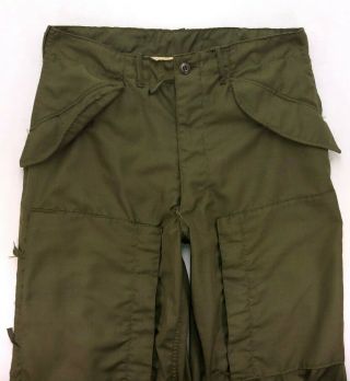 F274 Trousers,  Flyer’s Hot Weather Fire Resistant OG - 106 sz Med Long (Mea 34x32) 3