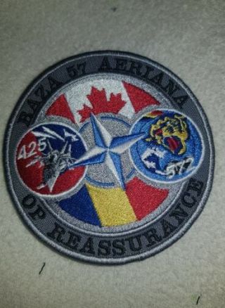Rcaf - Poland Airforce Exercise Rare Patch