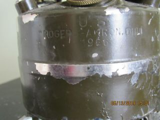 US Military 1966 GASOLINE CAMP STOVE ROGERS LEYSE (1968) 7