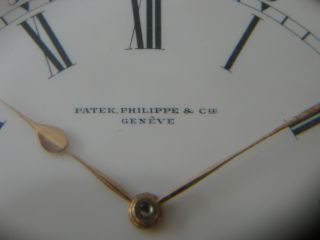 1905 PATEK PHILIPPE GONDOLO POCKET WATCH 18YG OF 56MM TRIPLE SIGNED SERVICED TIM 4