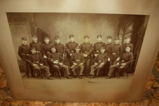 Civil War Union Officers Vintage 1861 Photograph