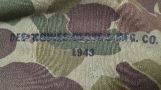 WW2 Tropical Rucksack Bag M1942 “Duck Hunter” Camouflage Unissued Rare 4