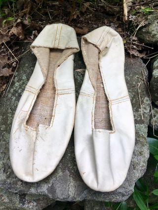 Antique 1800’s Women’s Women’s Evening Slippers Shoes