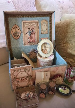 Marie Antoinette Vanity Box French Antique Style