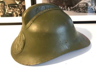 Vintage Russian Military Fire Helmet