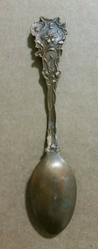 Anaconda Copper Mine,  Butte,  MT. ,  Souvenir Spoon,  1900 ' s - 1910 ' s 3