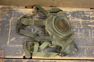 Ww2 German Wehrmacht Gas Mask Rare Big Size 1 Bmw 41 1941 Minty