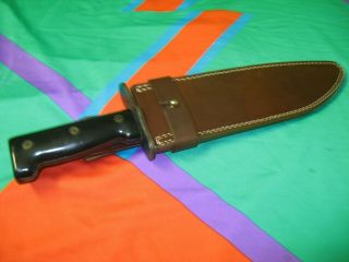 Viet Nam Era Knife Bolo Machete Kife Japan Made With Leather Sheath