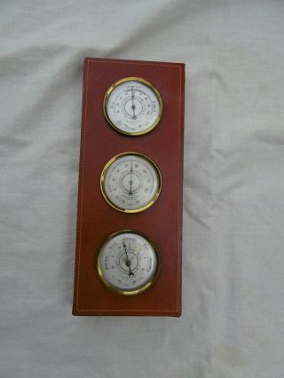 Vintage Vantage Weathermaster Weather Station Barometer Hygrometer & Thermometer