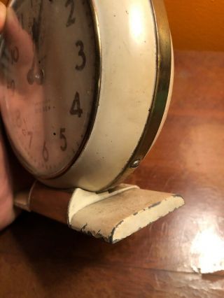 Vintage Antique “ Big Ben By Westclock” Collectible Alarm Clock 3