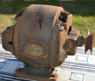 Vintage Wardway 1/4hp Electric Motor Antique Washing Machine Washer