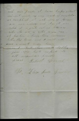 35th Missouri (Union) Infantry CIVIL WAR LETTER from Arkansas (Died 6 Mo Later) 2