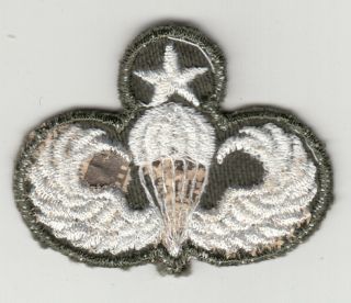 Wartime Okinawan Manufactured US Basic Airborne Wings,  Special Forces 2