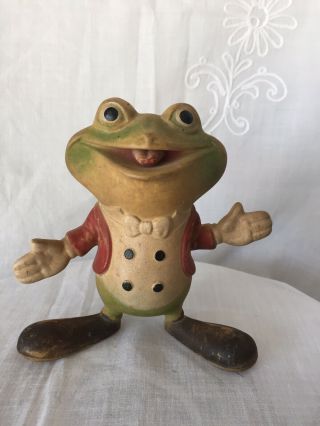 1948 Rempel Froggy The Gremlin 5 " Squeak Toy J.  Ed Mcconnell Andy 