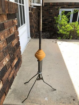 Vintage Copper Lightning Rod With Aluminum