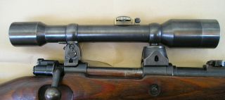 WW2 German AJACK 4x90 Model 43 Sniper Scope Mauser K98 ZF39 High Turret 12