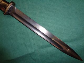 WW2 GERMAN EARLY K98 BAYONET - COPPEL G.  m.  b.  H.  1939 - MATCH s 6