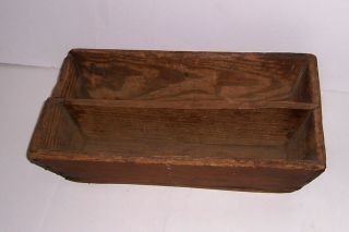 Vintage Antique Primitive Wooden Knife Box Maine England 2