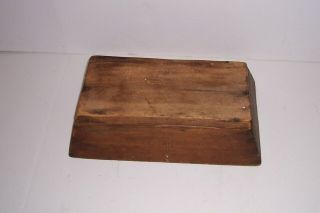 Vintage Antique Primitive Wooden Knife Box Maine England 4