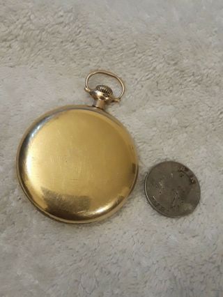 Illinois vintage American Pocket Watch for repair or parts 2